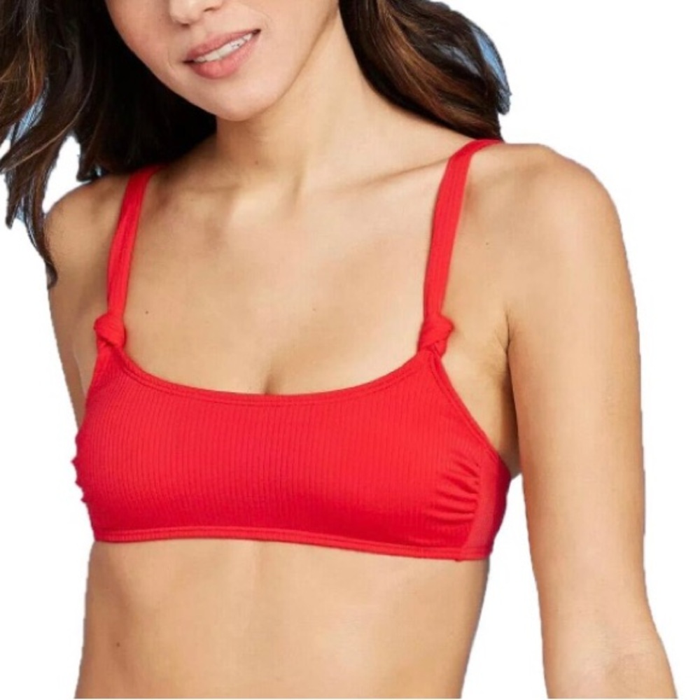 Xhilaration Women’s Vibrant Red Bralette Size S